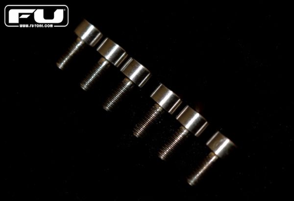 Titanium Saddle Mounting Screw Set