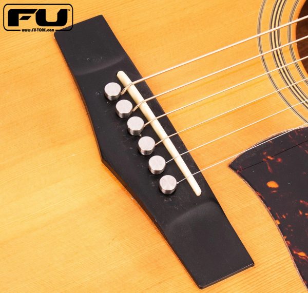 Titanium Acoustic Bridge Pins - SILVER - Image 3