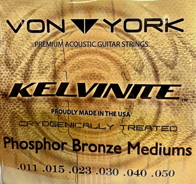 Von York Acoustic Phosphor Bronze Mediums 11-50