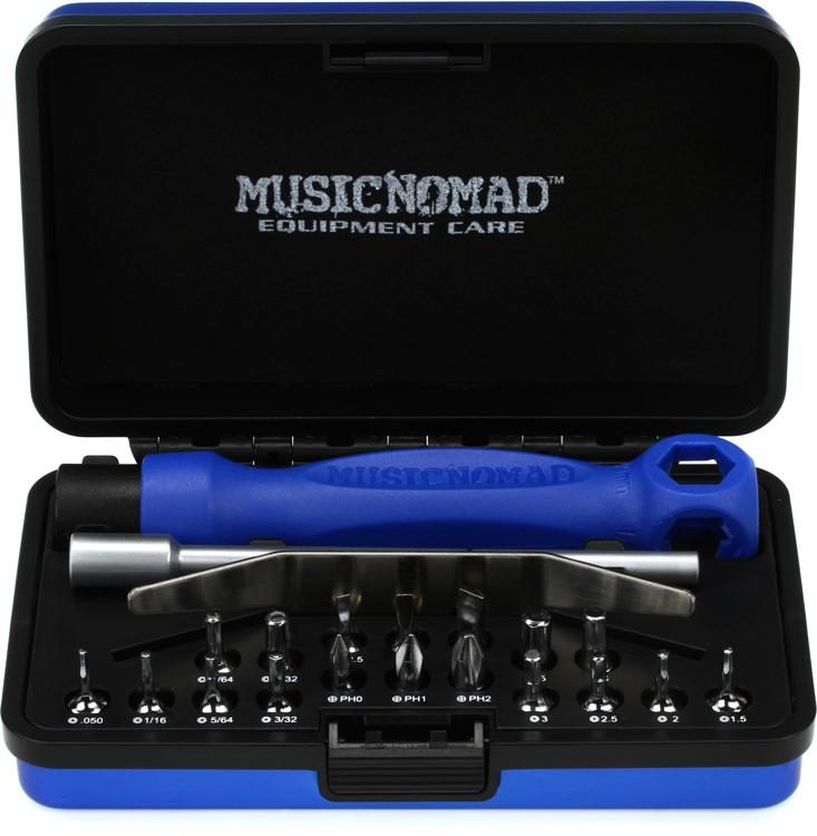 Music Nomad MN229 Premium Guitar Tech Screwdriver and Wrench Set - FU-Tone Music  Nomad MN229 Premium Guitar Tech Screwdriver and Wrench Set