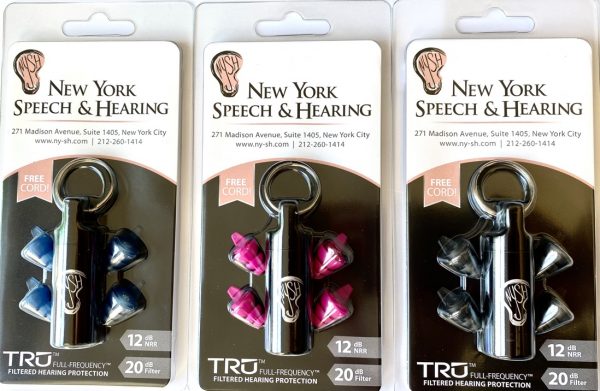 NYSH Universal WR20 Reusable Musicians Ear Plugs w/ Filter