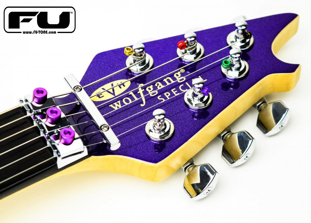 Titanium Nut Clamping Screw Set (3) PURPLE FUTone