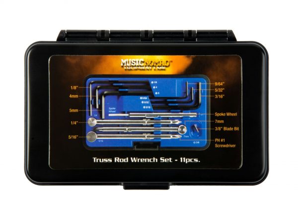Music Nomad Premium Guitar Tech Truss Rod Wrench Set - 11 pcs. - Image 2