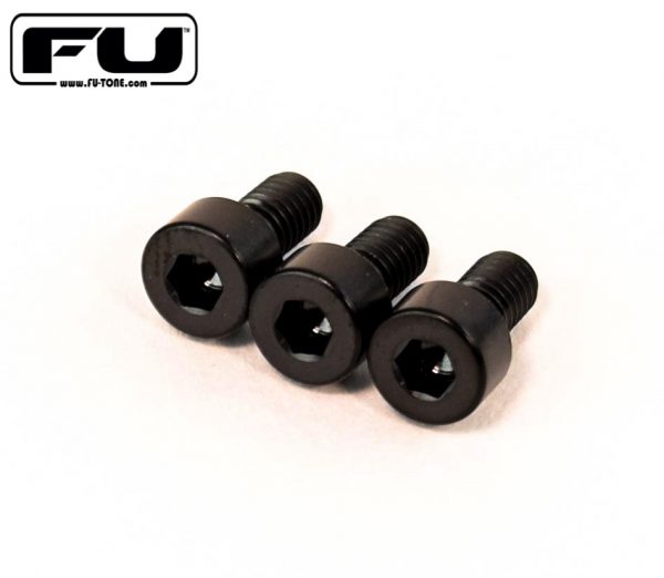 Titanium Nut Clamping Screw Set (3) – BLACK
