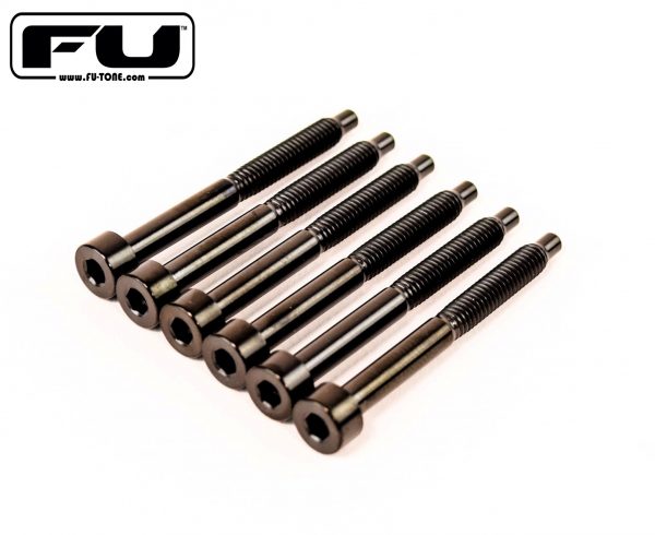 Titanium String Lock Screw Set (6)- BLACK