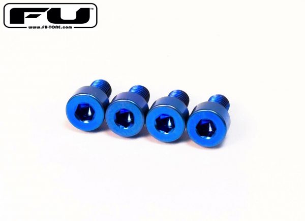 Titanium Nut Clamping Screw Set 7 String (4) - BLUE