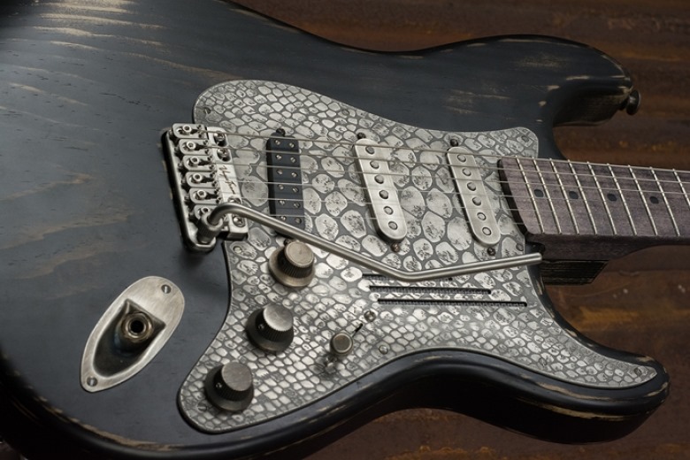 Vega Trem VT1 Tremolo System for Strat - SATIN - FU-Tone Vega Trem VT1 Tremolo System for Strat - SATIN - FU-Tone