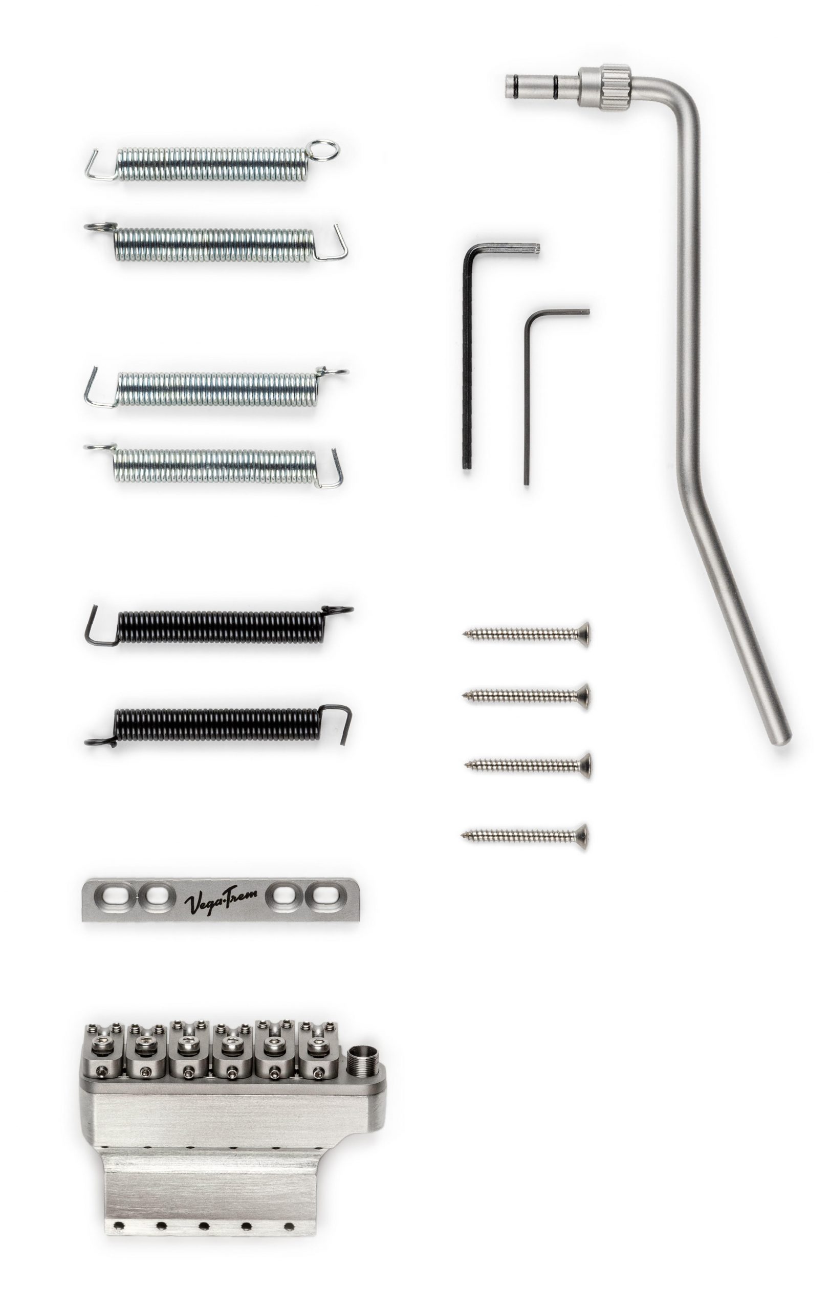 Vega Trem VT1 Tremolo System for Strat - SATIN - FU-Tone