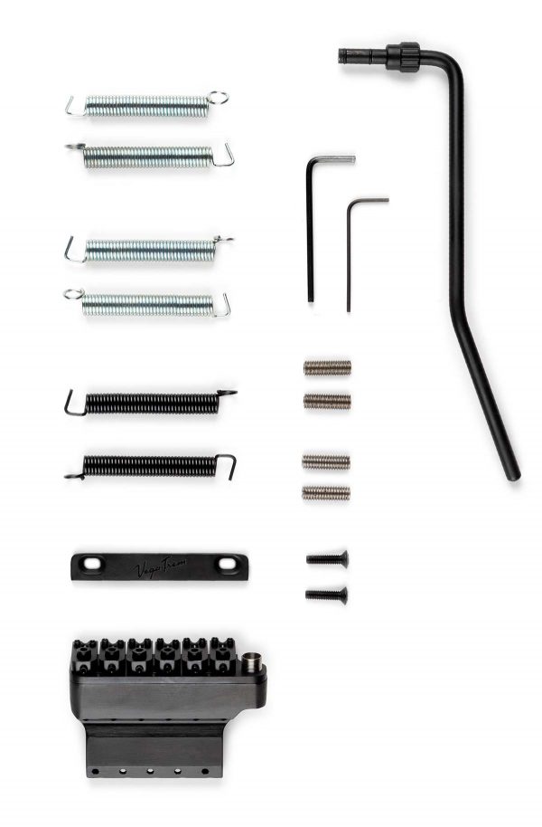 Vega Trem VT1 Tremolo System for Strat - BLACK - Image 3