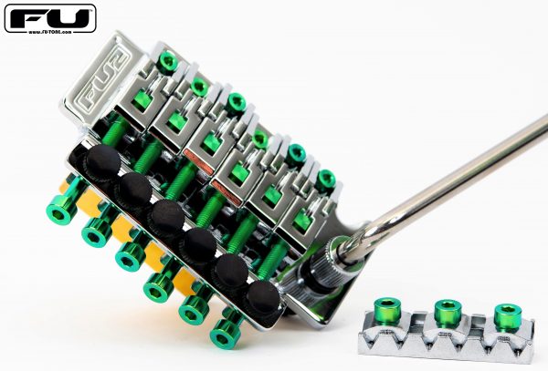 Titanium String Lock Screw Set (6)- GREEN - Image 3
