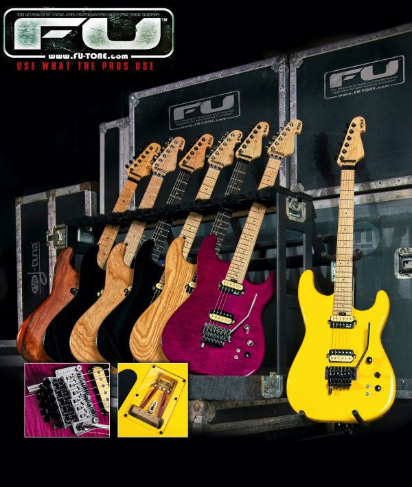 FU-Tone FU PRO GUITAR - TRANS RED - Image 14