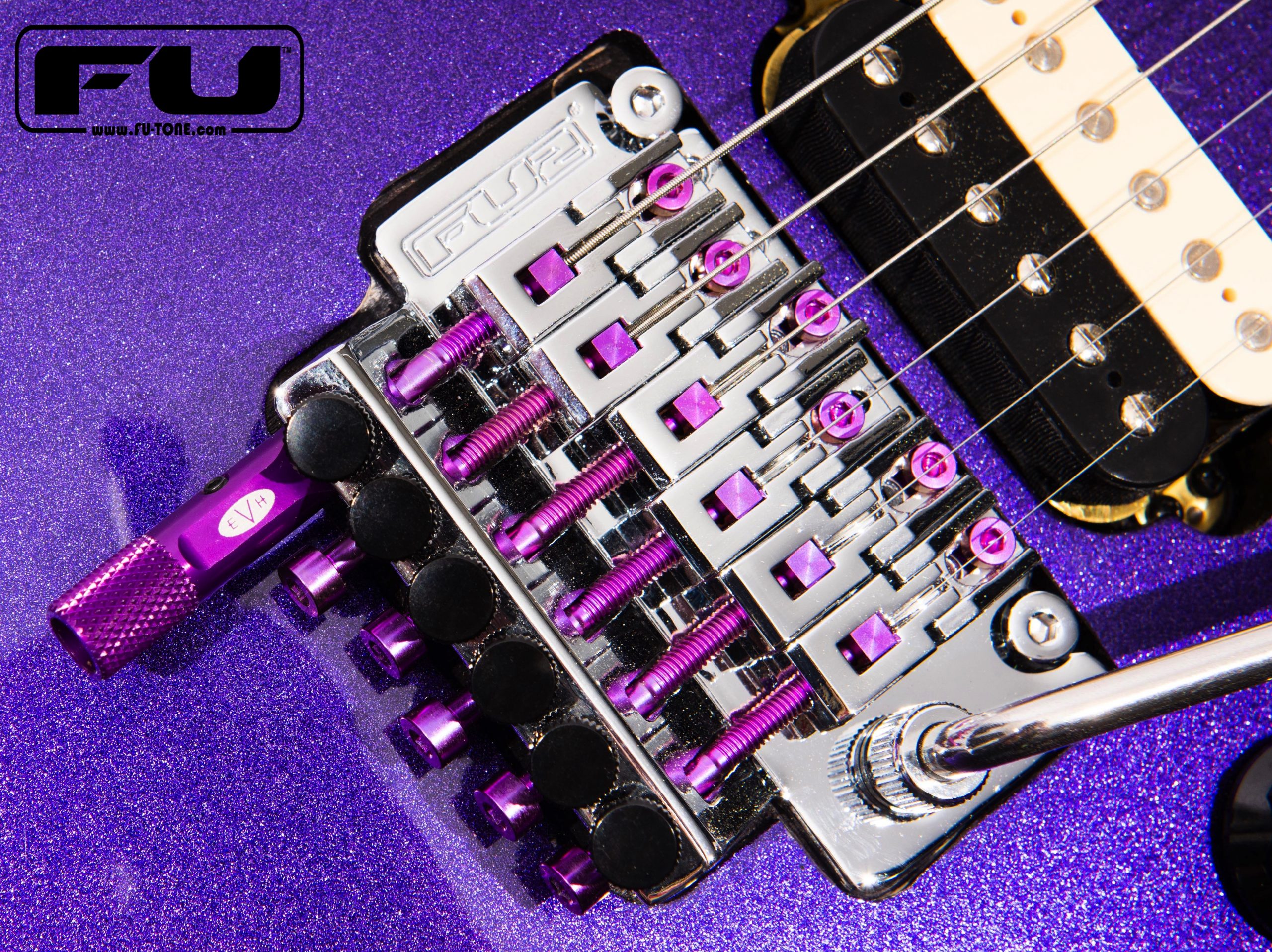 Fantástico rodear guisante EVH D-Tuna Purple - FU-Tone