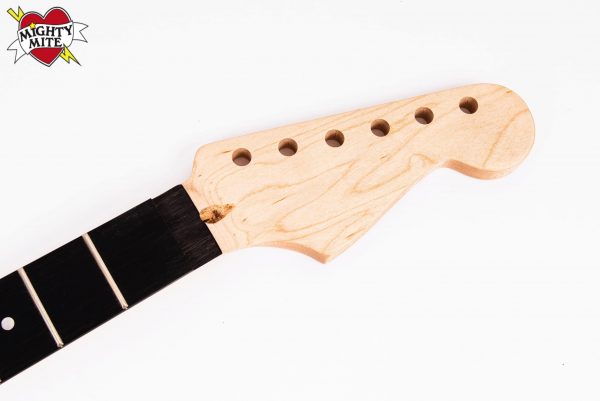 Mighty Mite Strat Neck Compound – Ebony – Locking Nut