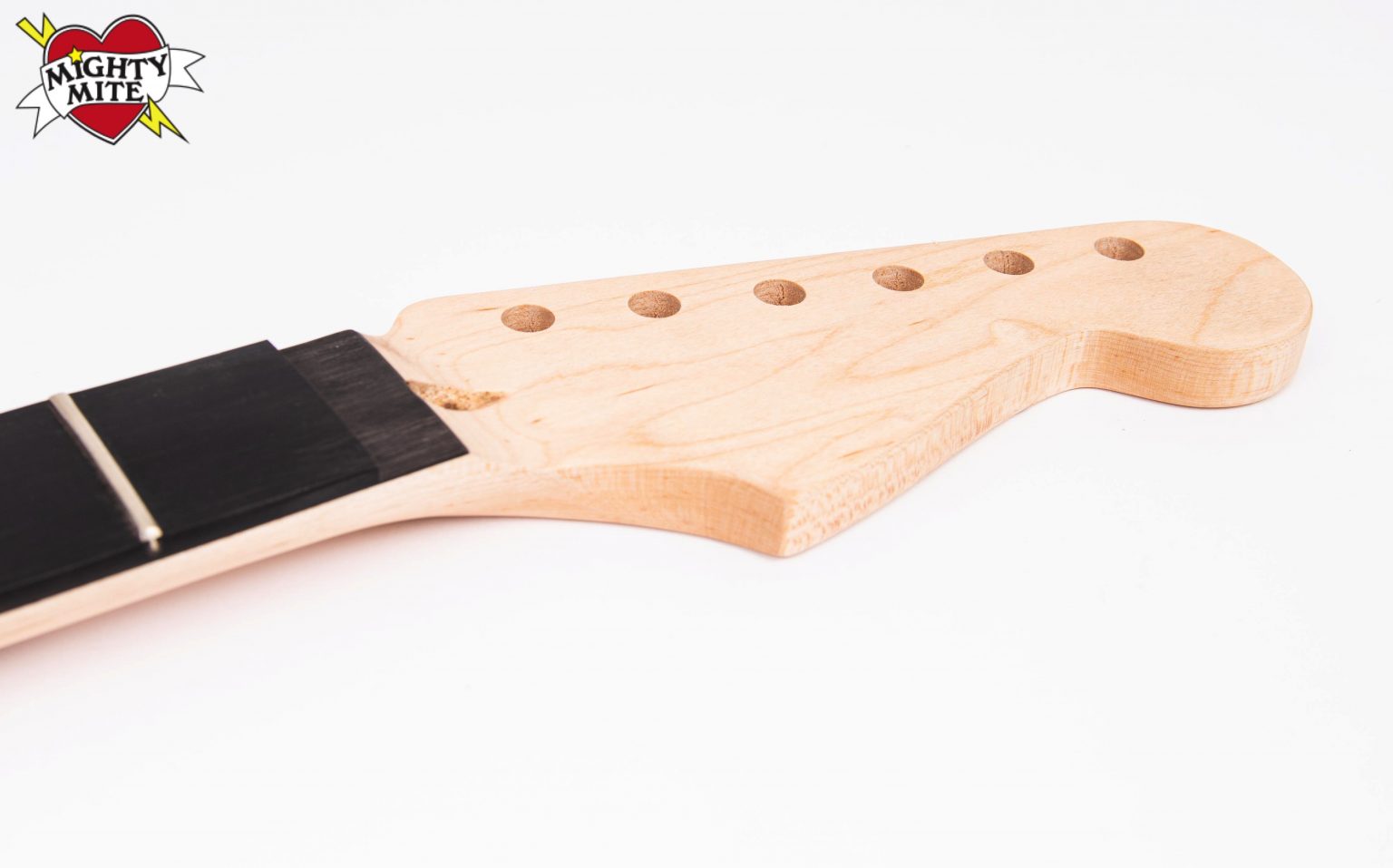 Mighty Mite Strat Neck Compound Ebony Locking Nut FUTone