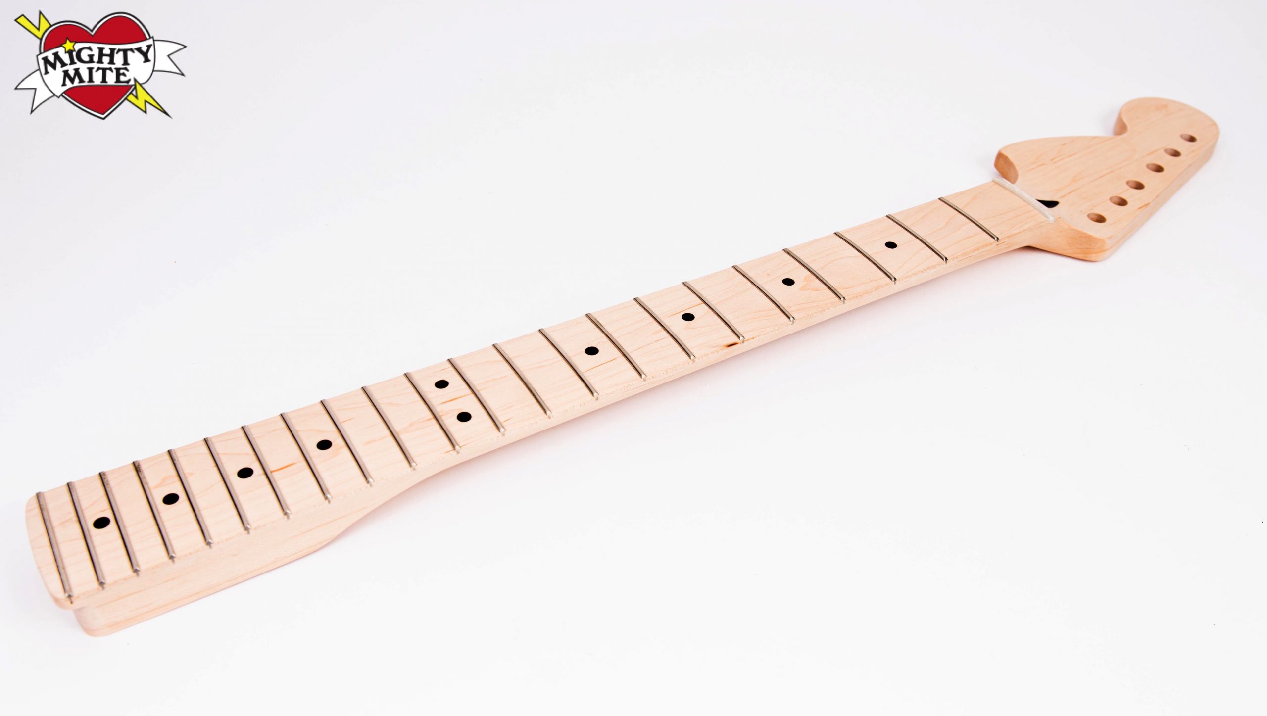 Mighty Mite Neck for Fender Bass Maple Fingerboard - 楽器アクセサリー