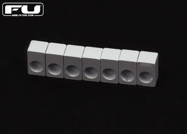 Titanium Saddle Insert Set (7) - WHITE 7 String