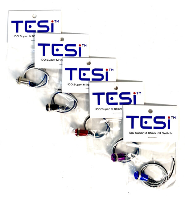 Tesi IDO Super M 10MM Metal Momentary Push Button Guitar Kill Switch - Image 2