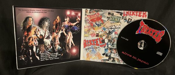 TRIXTER - Alive In Japan (Signed / Unsigned) - Image 2