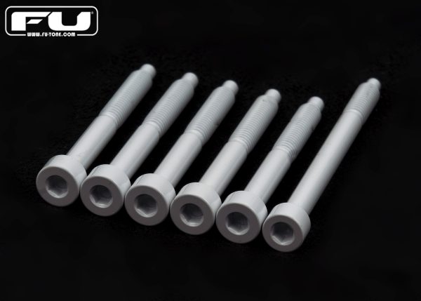 Titanium String Lock Screw Set with D-Tuna - WHITE