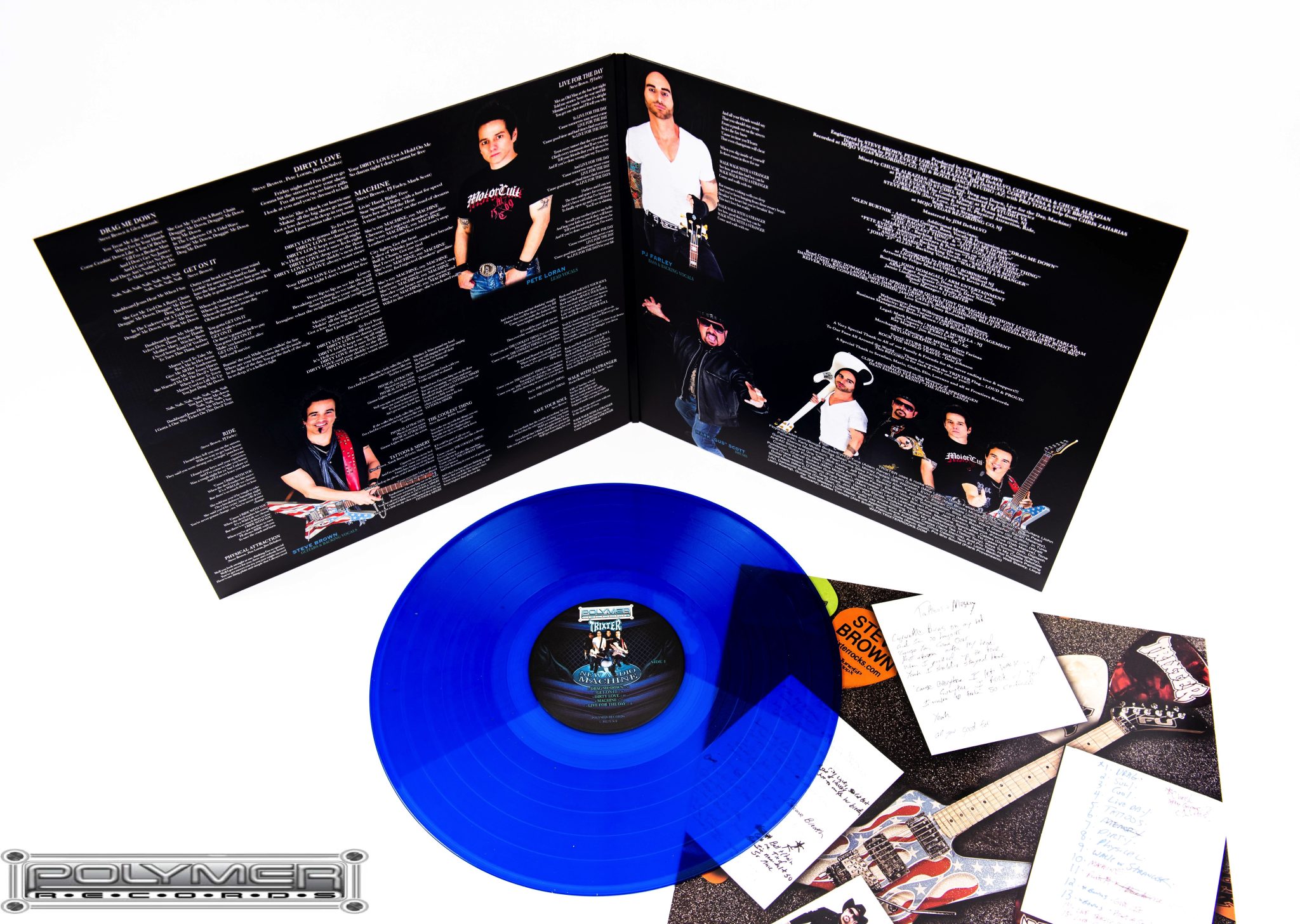 Trixter New Audio Machine Blue Vinyl Album FUTone