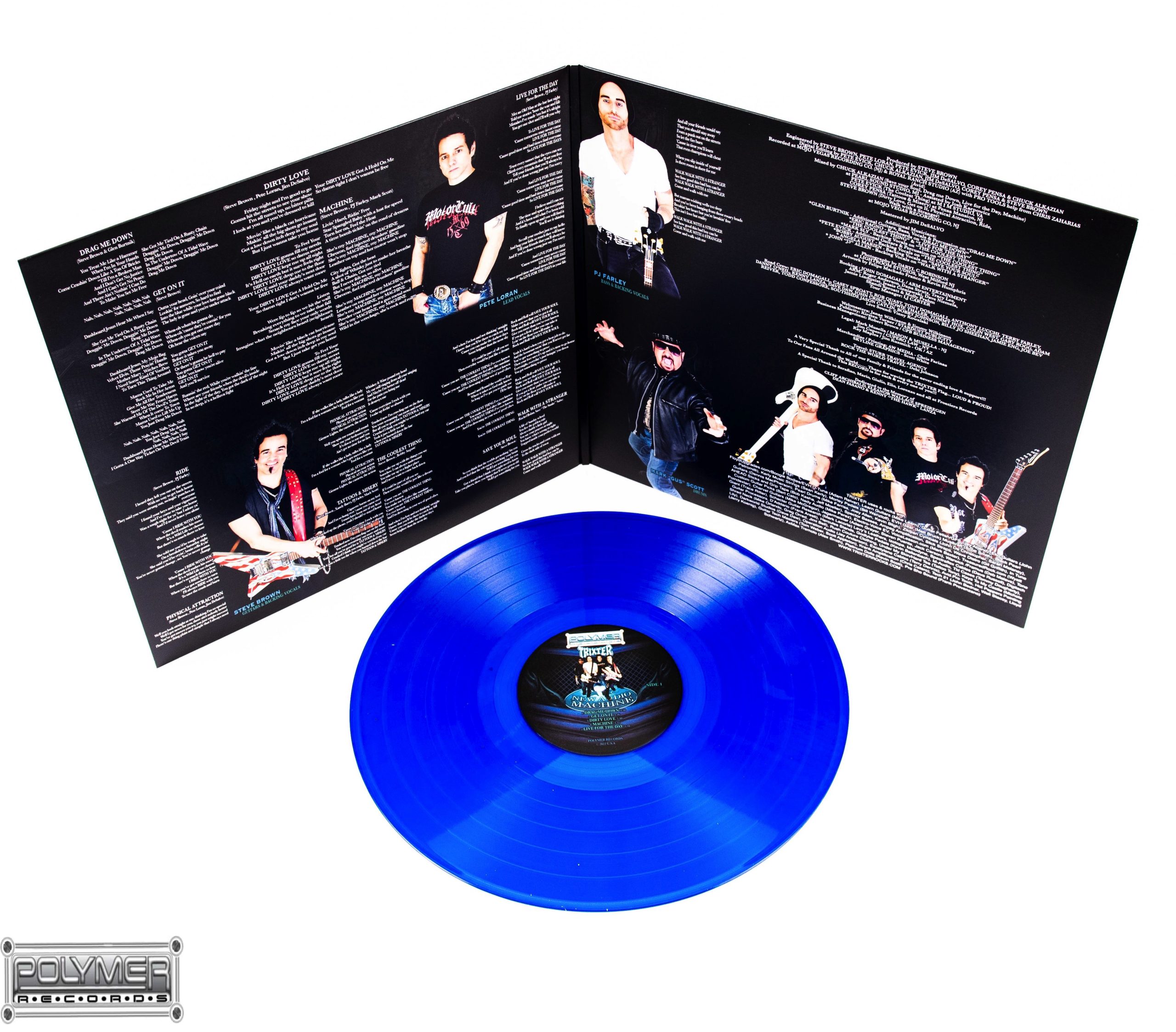 Trixter New Audio Machine - Blue Vinyl Album - FU-Tone