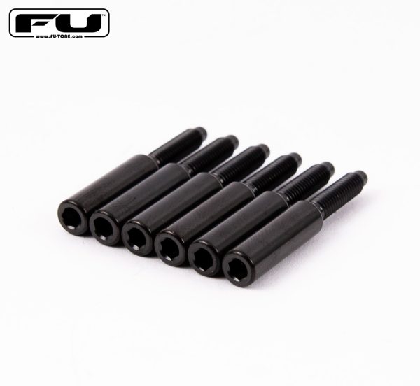 Titanium String Lock Barrel Screws - Black - Image 2