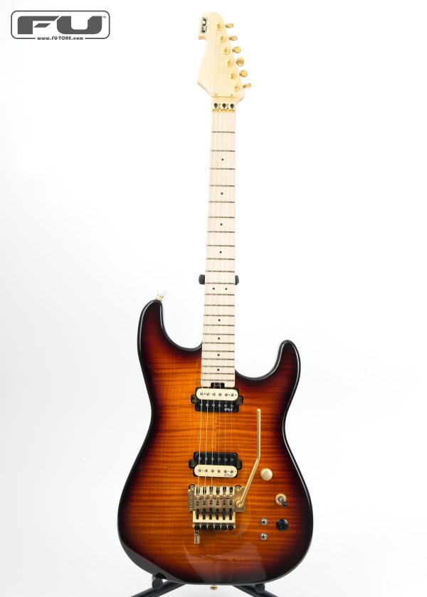 FU-Tone FU PRO GUITAR - 2 Tone Sunburst - NJR - Image 2
