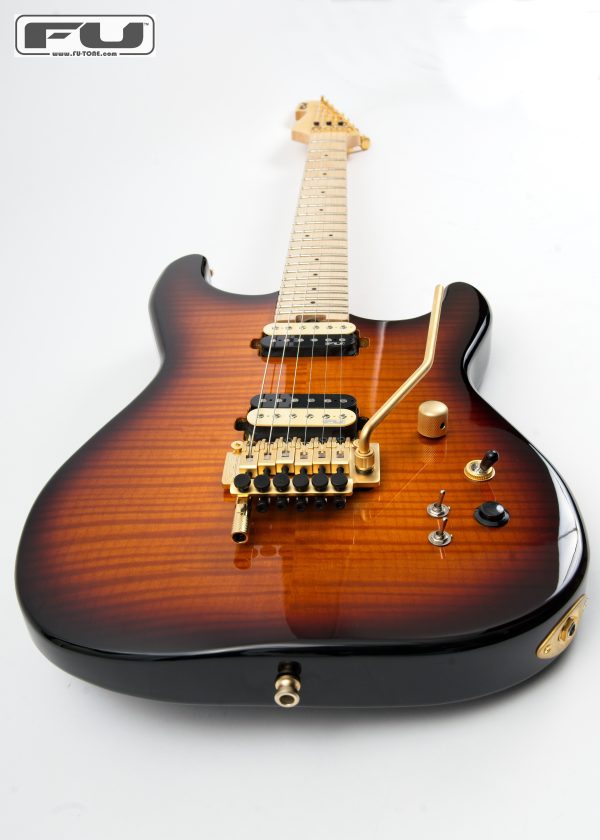 FU-Tone FU PRO GUITAR - 2 Tone Sunburst - NJR - Image 7