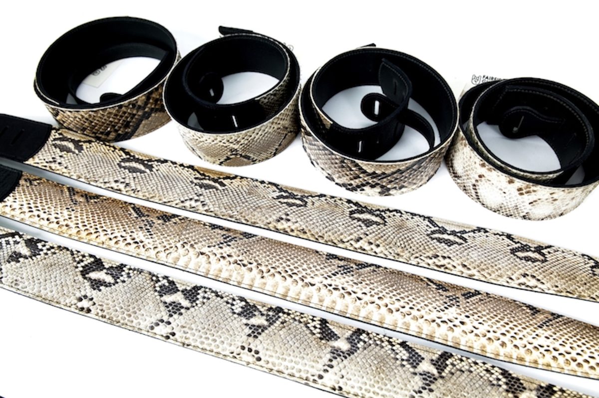 Genuine Python Guitar Straps - FU-Tone