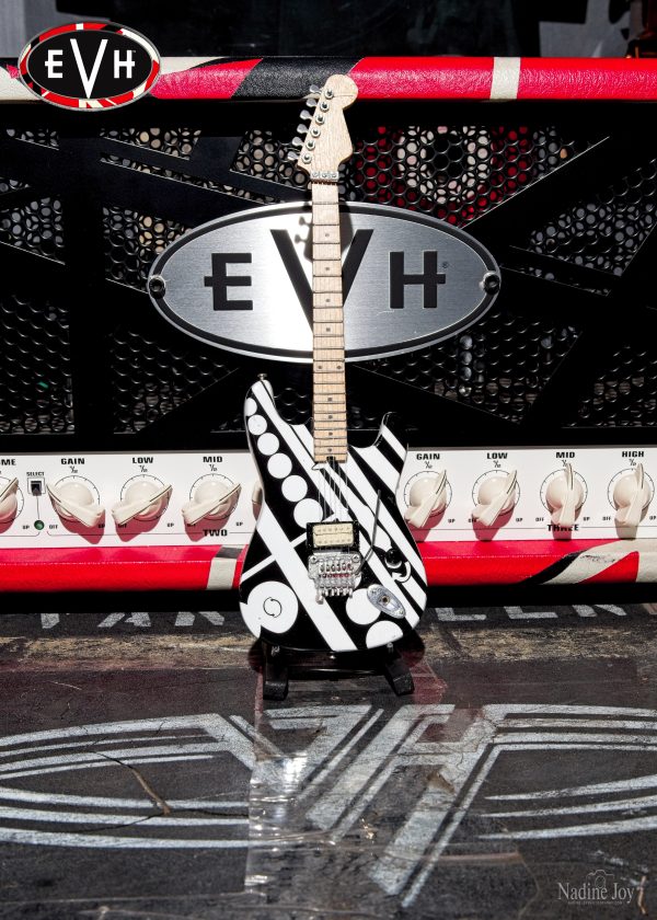 Eddie Van Halen "Circles" Miniature Guitar - Image 5