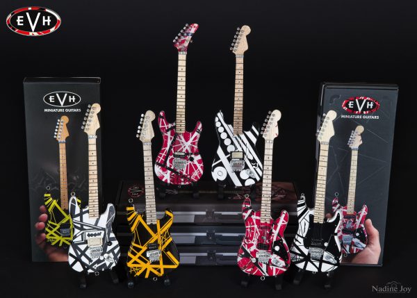 Eddie Van Halen "Circles" Miniature Guitar - Image 8