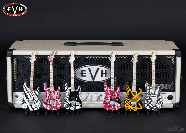 Eddie Van Halen "Circles" Miniature Guitar - Image 7