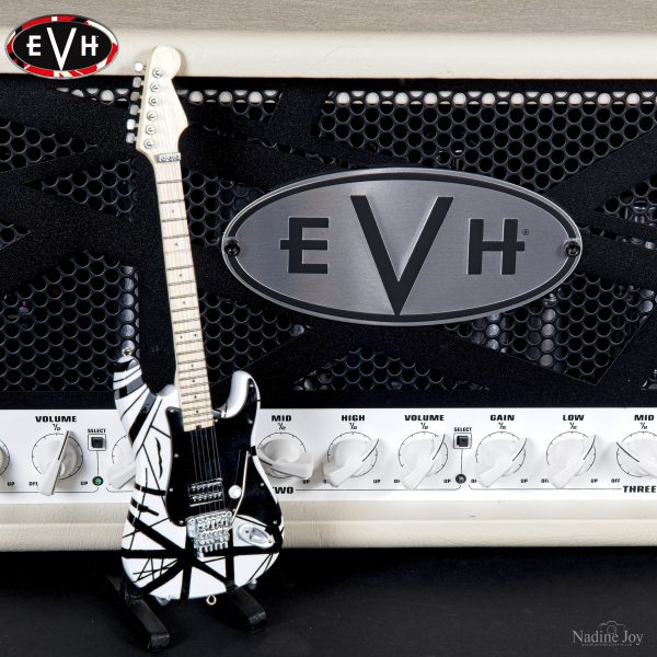 Eddie Van Halen "Black & White 78" Miniature Guitar