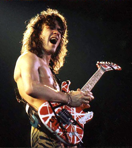 Eddie van halen guitar 5150 hotsell