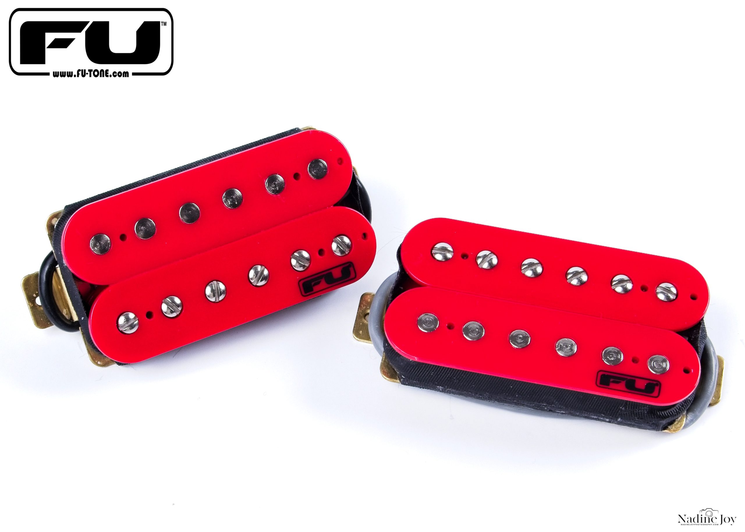 FU-Tone Humbucker Set - Bridge & Neck - Red