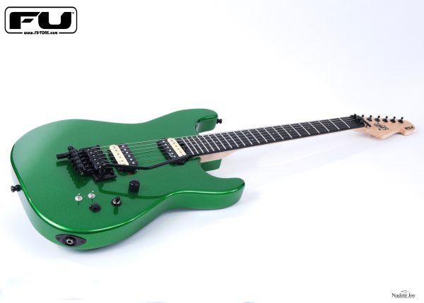 FU-Tone FU PRO GUITAR - Neo Shredder - Metallic Lambo Green - Image 8
