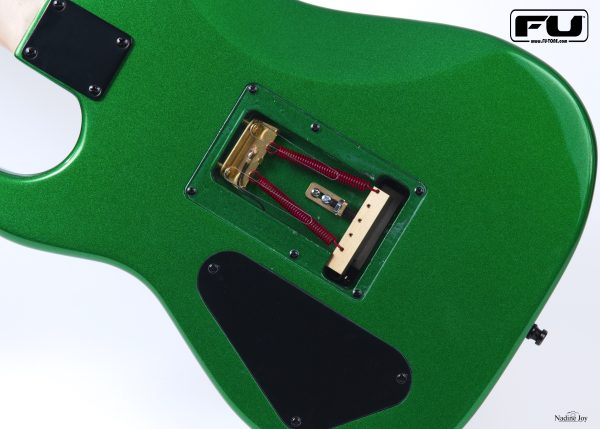 FU-Tone FU PRO GUITAR - Neo Shredder - Metallic Lambo Green - Image 9