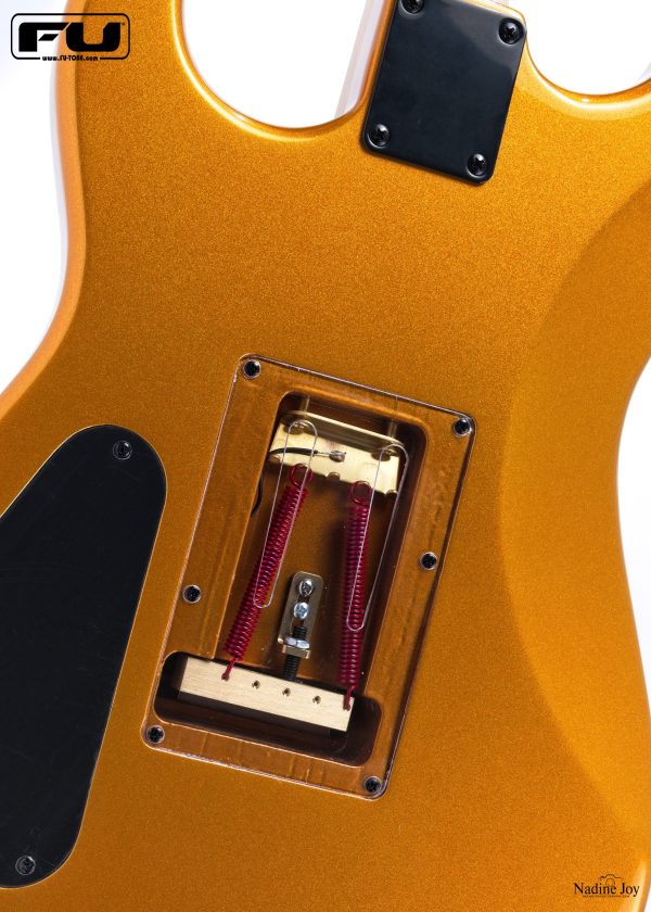 FU-Tone FU PRO GUITAR - Neo Shredder - Metallic Lambo Yellow - Image 3