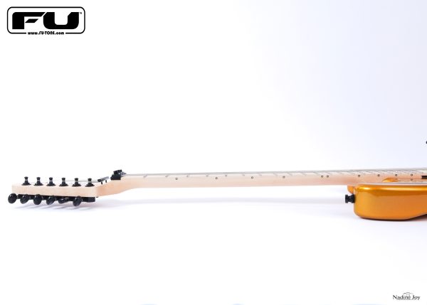 FU-Tone FU PRO GUITAR - Neo Shredder - Metallic Lambo Yellow - Image 6