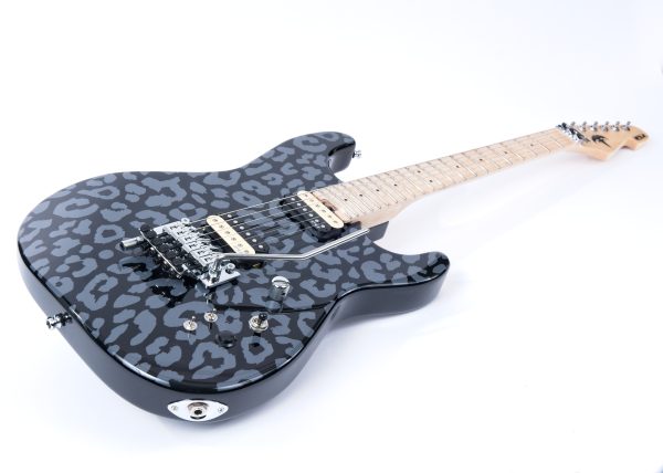 FU-Tone FU PRO GUITAR - Michael Wilton - Queensryche - Black Leopard - Image 3