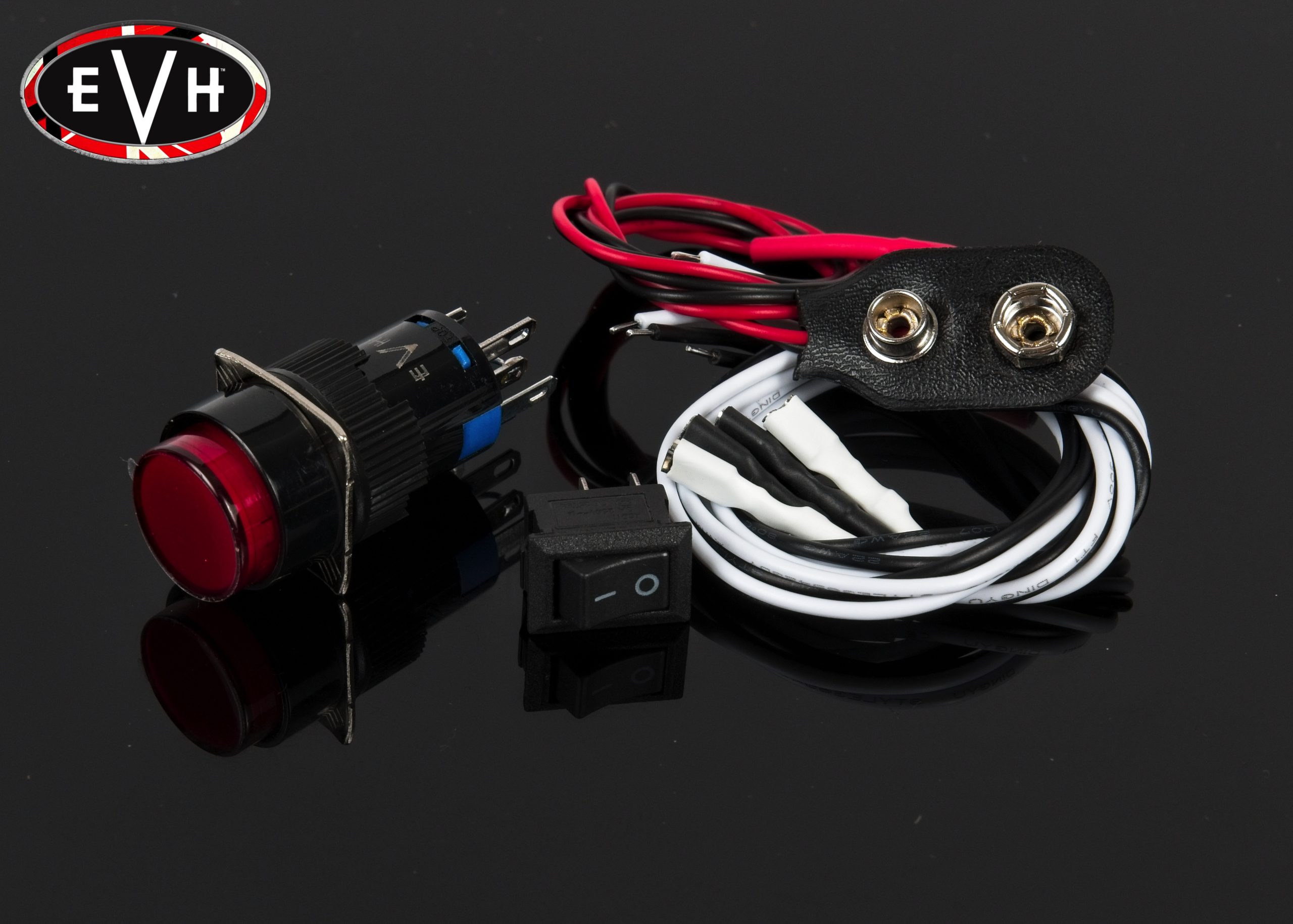 ギター FU-Tone Kill Switches Full Kit Red EVH Kill Switch - FU-Tone