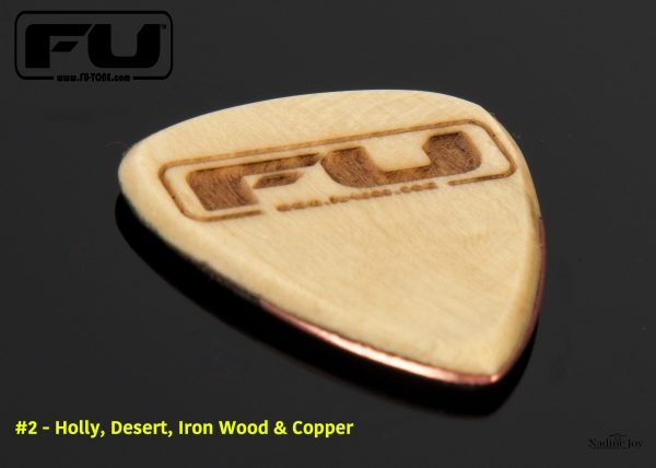 Old Scratch Wood & Copper "Copperhead" Picks - Image 3