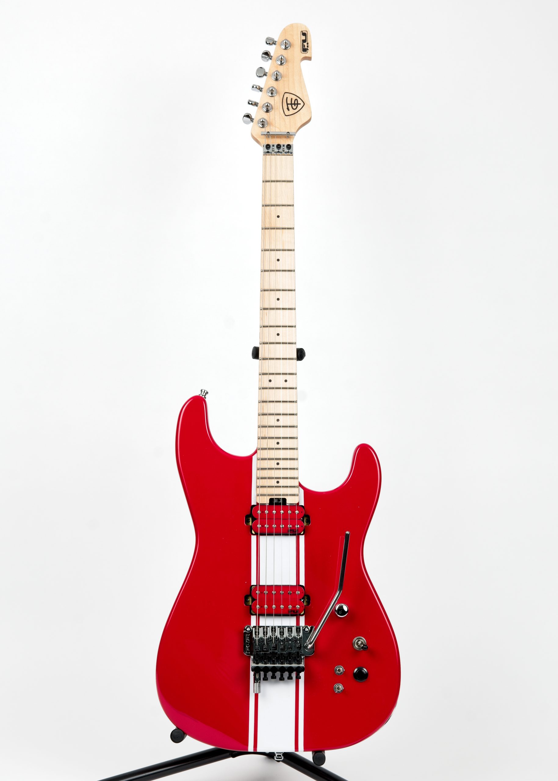FU-Tone FU PRO GUITAR - Tracii Guns Signature Model - Red - Image 2