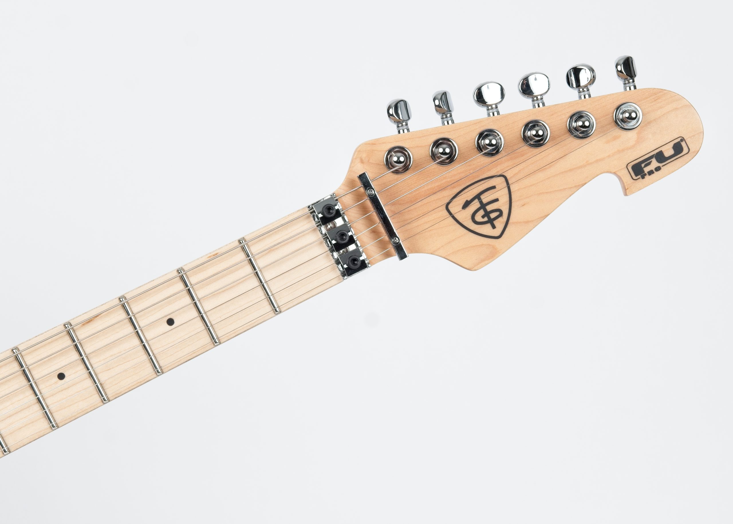 FU-Tone FU PRO GUITAR - Tracii Guns Signature Model - Black / 1 Hum - Image 3